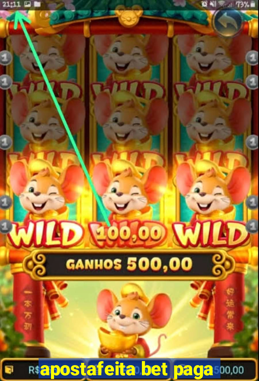 apostafeita bet paga